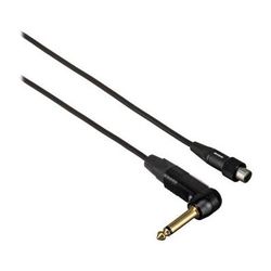 Shure WA307 Right-Angle 1/4" Instrument to TA4F Cable for Shure Transmitters (3') WA307