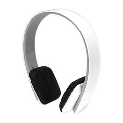 Aluratek ABH04F Bluetooth Wireless Stereo Headphones (White) ABH04F