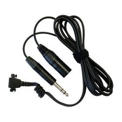 Sennheiser CABLE-II-X3K1 Cable with XLR & 1/4" Connectors for HMD26/46 Headsets (6.6') CABLE-II-X3K1