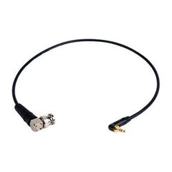Remote Audio 3.5mm Right Angle to BNC Right Angle Cable - 18" CATC1/8BNC