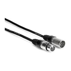 Hosa Technology DMX 5-Pin XLR Male to 5-Pin XLR Female Extension Cable - 50' DMX-550