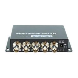 Shinybow 1 x 4 Composite Video Distribution Amplifier SB-3701BNC