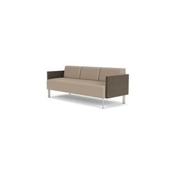 Luxe 3-Seat Sofa in Upgrade Fabric/Healthcare Vinyl