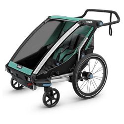 Thule Chariot Lite 2 Double Multisport Trailer + Stroller - Bluegrass