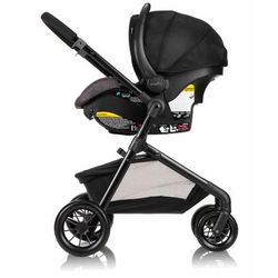 Evenflo Pivot Modular Travel System With SafeMax Infant Car Seat - Casual Gray