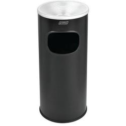 Cendrier Poubelle En Métal 30 L Noir - Probbax