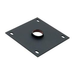 Chief 8 x 8" Ceiling Plate with 1.5" NPT Fitting (Black) CMA110