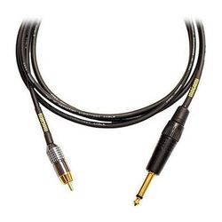 Mogami Gold TS 1/4" Male to RCA Male Audio/Video Patch Cable (75 Ohm) - 12' GOLDTSRCA12