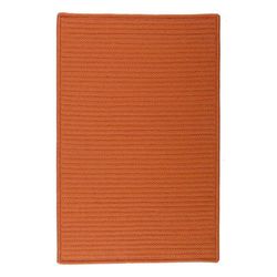 Simple Home Solid Rug by Colonial Mills in Rust (Size 2'W X 8'L)