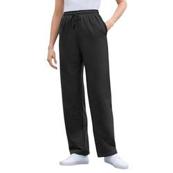 Plus Size Women's Better Fleece Sweatpant by Woman Within in Black (Size 5X)