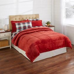 BH Studio Microfleece Comforter by BH Studio in Paprika (Size QUEEN)