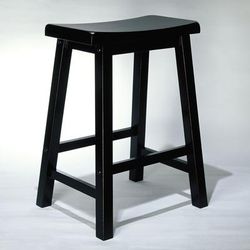 Counter Stool, 24" Seat Height by Powell Furniture in Antique Black