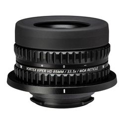 Vortex Viper HD 85mm Spotting Scope MOA Reticle Eyepiece Black 1.73in 5.6oz VS-85REA