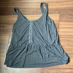 American Eagle Outfitters Tops | American Eagle Tank Top. Size M. | Color: Gray | Size: M