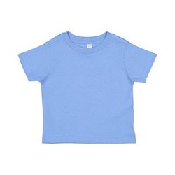 Rabbit Skins RS3301 Toddler Cotton Jersey T-Shirt in Carolina Blue size 7 3301T, 3301J, LA330T, LA330J