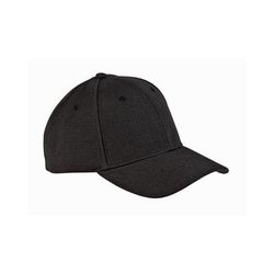 econscious EC7090 Hemp Blend Baseball Hat in Black | Cotton/Hemp