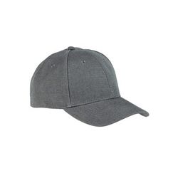 econscious EC7090 Hemp Blend Baseball Hat in Charcoal | Cotton/Hemp