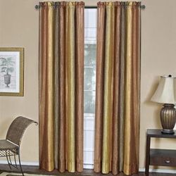 Wide Width Ombre Window Curtain Panel by Achim Home Décor in Autumn (Size 50" W 84" L)