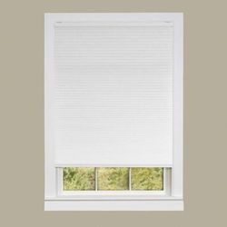 Wide Width Cordless Honeycomb Cellular Pleated Shade by Achim Home Décor in White (Size 23" W 64" L)