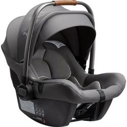 Nuna PIPA Lite R Lightweight Infant Car Seat + RELX Base with Load Leg - Granite