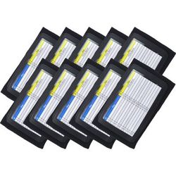 Sports Unlimited Adult Football Triple Wrist Coach (10 Pack) Black