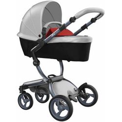 Mima Xari Complete Stroller, Graphite - Argento / Ruby Red
