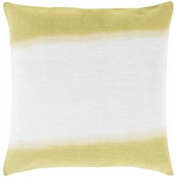 Darebin 20" Square Modern Olive/Grass Green/Light Gray/Lime Green Throw Pillow - Boutique Rugs