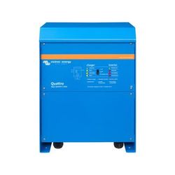 Victron Energy Quattro Inverter/Charger 24 volts 5000W 200 amps Battery Charger 50 amps Transfer Switch Blue QUA245023110