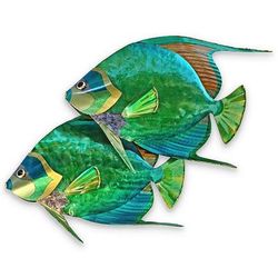 Fiji Angelfish Pair Indoor/Outdoor Wall Art - Frontgate