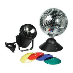 American DJ MB-8 Instant Desktop Mirror Ball Package MB 8 COMBO