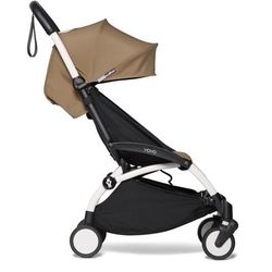 Babyzen YOYO2 6+ & Clek Liingo Travel System - White / Toffee