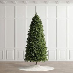 12 ft. Christmas Tree - Douglas Fir Slim Profile Quick-Light Tree - Frontgate - Artificial Christmas Tree