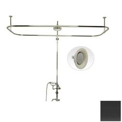 Randolph Morris Side Mount Shower Conversion Kit with Handshower Cradle & Watering Can Shower Head RMSHOWERKIT6WORB