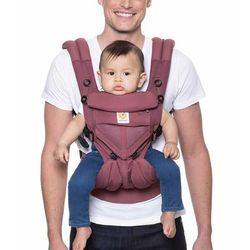 Ergobaby Omni 360 Cool Air Mesh Baby Carrier - Plum