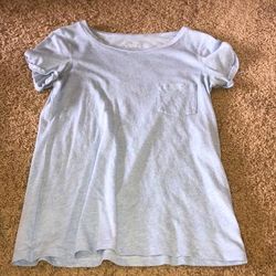 American Eagle Outfitters Tops | Basic Soft T-Shirt! | Color: Blue | Size: S
