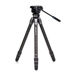 Benro Tortoise Carbon Fiber 3 Series Tripod System with S4Pro Video Head TTOR34CLVS4PRO