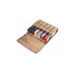 TUFF Products 6 InLine Mag Pouch Size 1 Coyote Brown Single Stack Magazines 1911220 or similar 7066-CBV-1