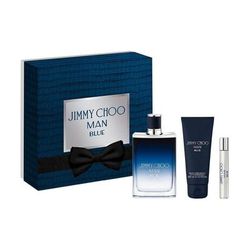 Jimmy Choo Man Blue 3 Piece Set Standard Eau De Toilette for Men