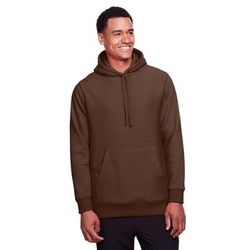 Team 365 TT96 Adult Zone HydroSport Heavyweight Pullover Hooded Sweatshirt in Sport Dark Brown size 5XL | Cotton/Polyester Blend