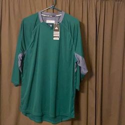 Adidas Shirts | Adidas 3/4 Sleeve | Color: Green | Size: L