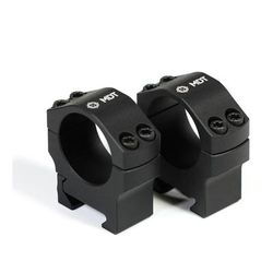 MDT 1 inch Premier Scope Ring 1.00 inch Medium Black 103343-BLK