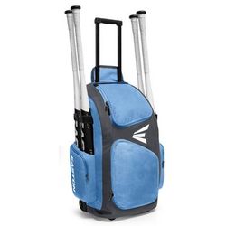 Easton Traveler Baseball/Softball Stand-Up Wheeled Bag Carolina Blue