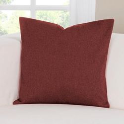 "PoloGear Camelhair Crimson 26" Designer Euro Throw Pillow - Siscovers CACR-P26"