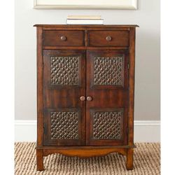 Herbert Storage Chest in Dark Brown - Safavieh AMH4083A