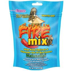 No Squirrels Just Birds! Fire Mix Dry Food, 4 oz., 4 LBS