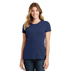 Port & Company LPC450 Women's Fan Favorite Top in Team Navy Blue size Large | Cotton