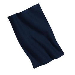 Port Authority PT38 Rally Towel in Navy Blue size OSFA | Cotton