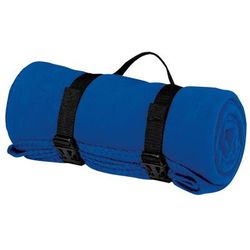 Port Authority BP10 - Value Fleece Blanket with Strap in Royal Blue size OSFA