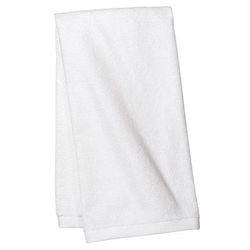 Port Authority TW52 Sport Towel in White size OSFA | Cotton Blend