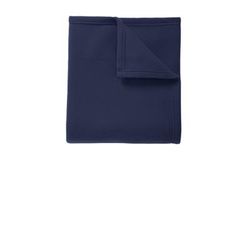 Port Authority BP60 Core Fleece Blanket in True Navy Blue size OSFA